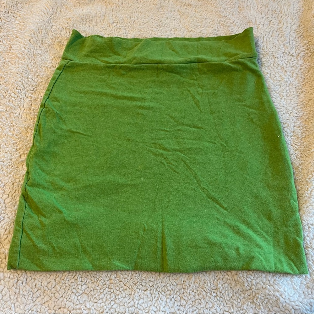 Fashion Nova Lush Green Mini Skirt
